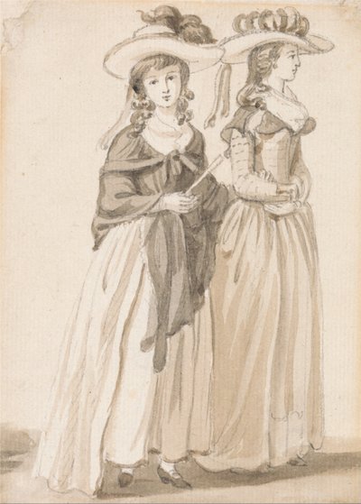 The Misses Sandby of Norwich by Paul Sandby